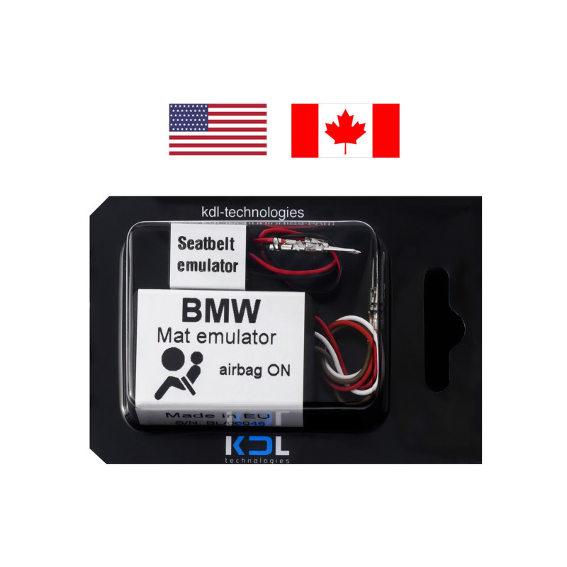 Seat Occupancy Mat Diagnostic Emulator for BMW USA X5 F15 (2013-2018)