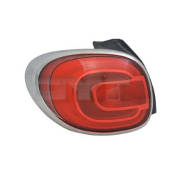 Zadné svetlo ľavé LED pre Fiat 500L (2012- ) TYC 11-12364-06-2