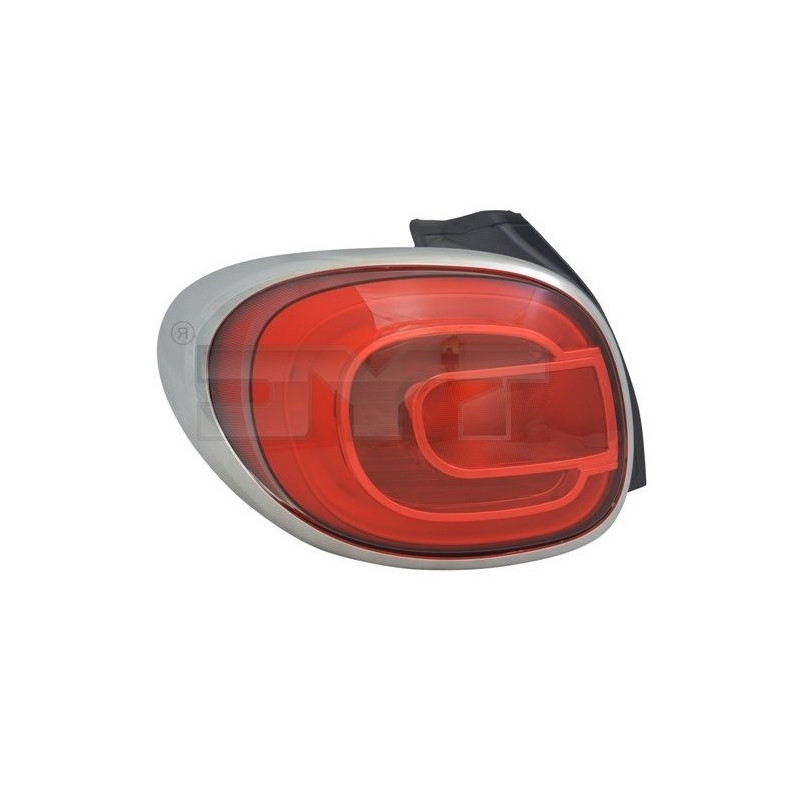 Rückleuchte Links LED für Fiat 500L (2012- ) TYC 11-12364-06-2