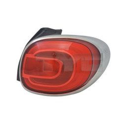 Rear Light Right LED for Fiat 500L (2012– ) TYC 11-12363-06-2