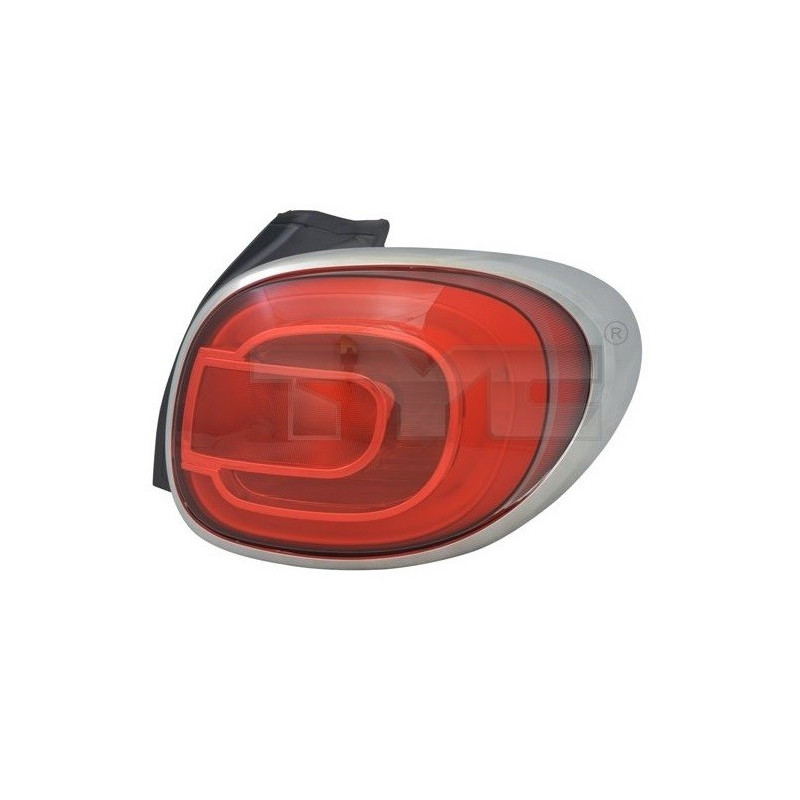 Fanale Posteriore Destra LED per Fiat 500L (2012– ) TYC 11-12363-06-2