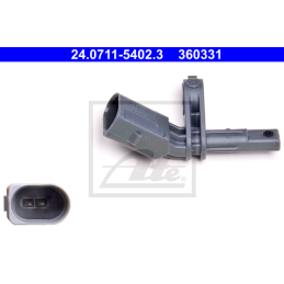 Trasero Derecha Sensor de ABS para Audi Porsche Seat Skoda Volkswagen ATE 24.0711-5402.3