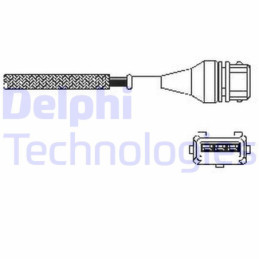 DELPHI ES10262-12B1 Lambdasonde Sensor