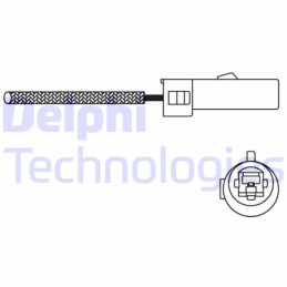 DELPHI ES10997-12B1 Lambdasonde Sensor