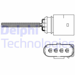 DELPHI ES20285-12B1 Oxygen Lambda Sensor