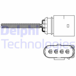 DELPHI ES20286-12B1 Lambdasonde Sensor