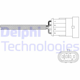 DELPHI ES20302-12B1 Lambdasonde Sensor