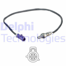 DELPHI ES20508-12B1 Sonda lambda sensor de oxígeno