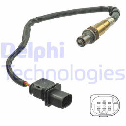 DELPHI ES21159-12B1 Lambdasonde Sensor