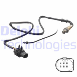 DELPHI ES21348-12B1 Lambdasonde Sensor
