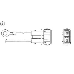 NGK 1822 Oxygen Lambda Sensor
