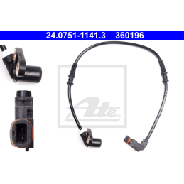 Delantero Izquierda Sensor de ABS para Mercedes-Benz C W202 CLK W208 SLK R170 ATE 24.0751-1141.3