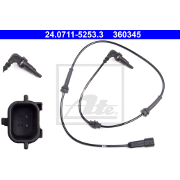 Trasero Sensor de ABS para Renault Master III con neumáticos gemelas ATE 24.0711-5253.3