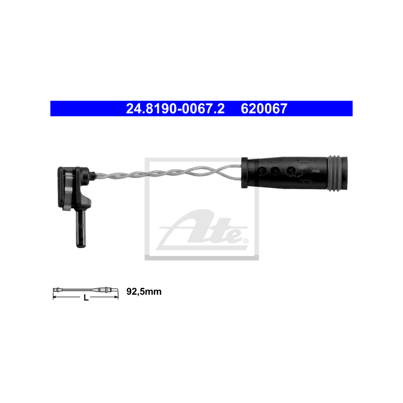 Brake Pad Wear Sensor Mercedes-Benz ATE 24.8190-0067.2
