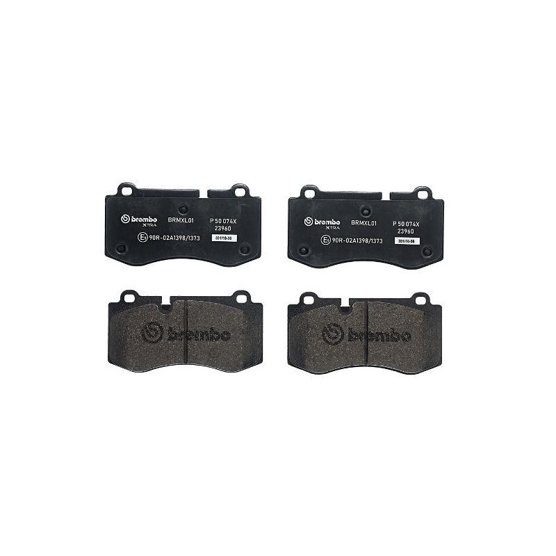 FRONT Brake Pads for Mercedes-Benz BREMBO P 50 074X