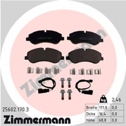 ZIMMERMANN 25602.170.3 Brake Pads