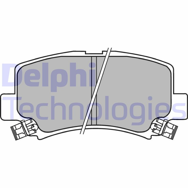 DELPHI LP1439 Brake Pads