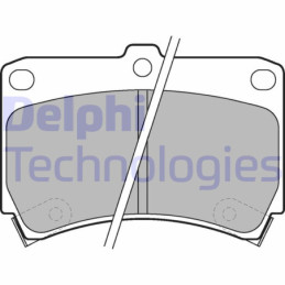 DELPHI LP743 Brake Pads