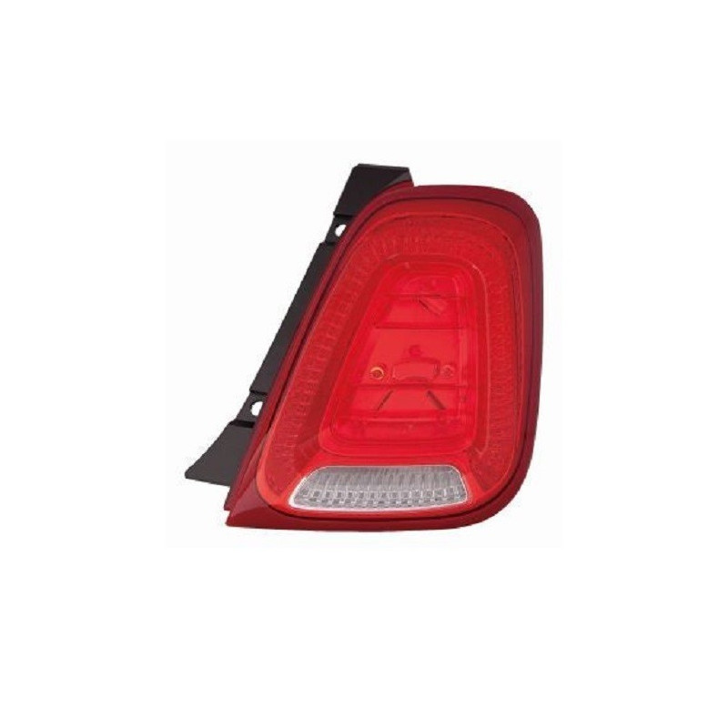 Zadné svetlo pravé pre FIAT 500 (2015-present) DEPO 661-1967R-UE