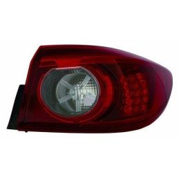 Zadné svetlo pravé LED pre Mazda 3 Saloon Sedan (2013-2016) DEPO 216-1999R-UE