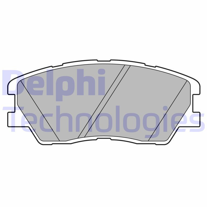 DELPHI LP3673 Brake Pads