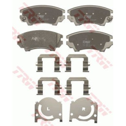 FRONT Brake Pads for Chevrolet Opel Saab TRW GDB1783
