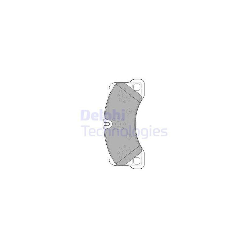 FRONT Brake Pads for Porsche Volkswagen DELPHI LP2117