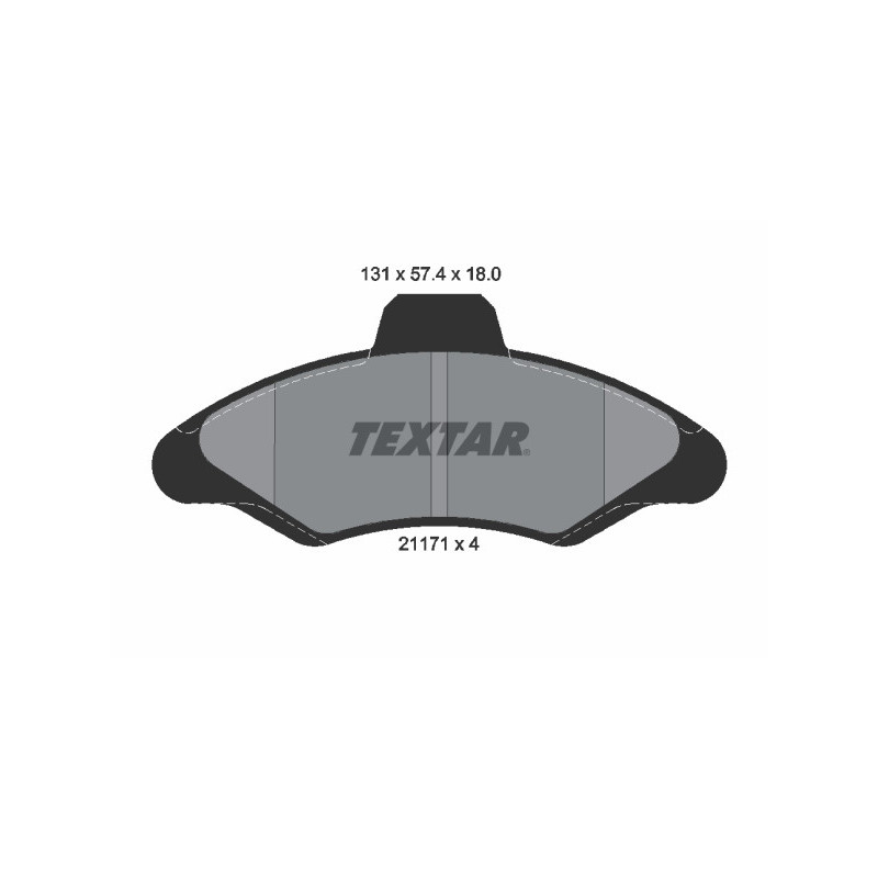 TEXTAR 2117105 Brake Pads