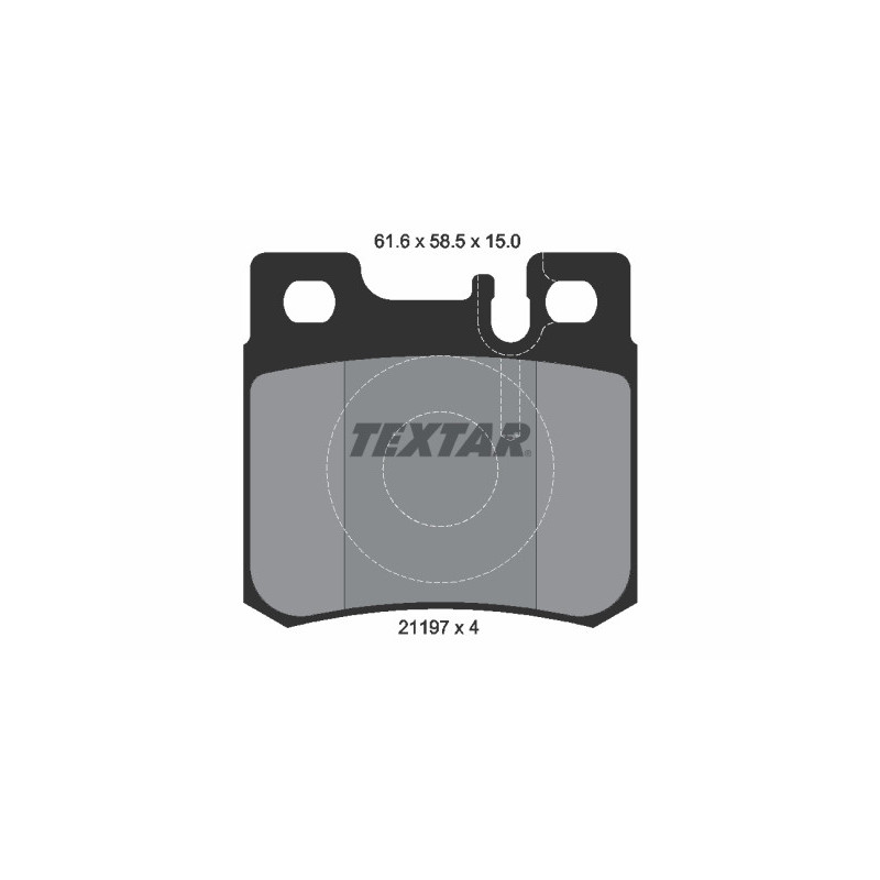 TEXTAR 2119701 Brake Pads