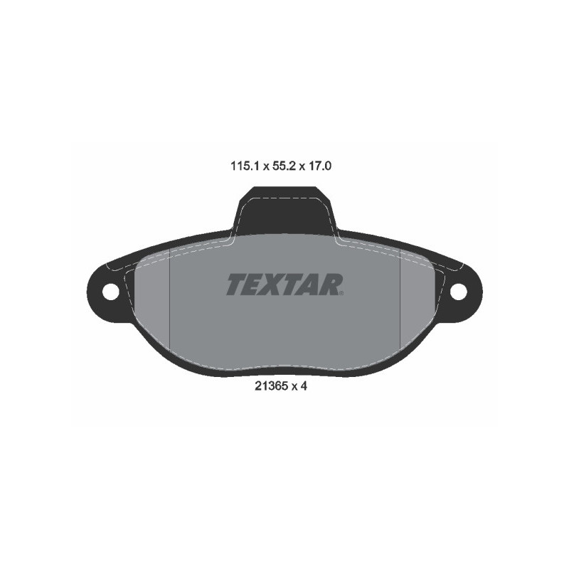 TEXTAR 2136502 Brake Pads