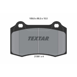 TEXTAR 2138102 Brake Pads