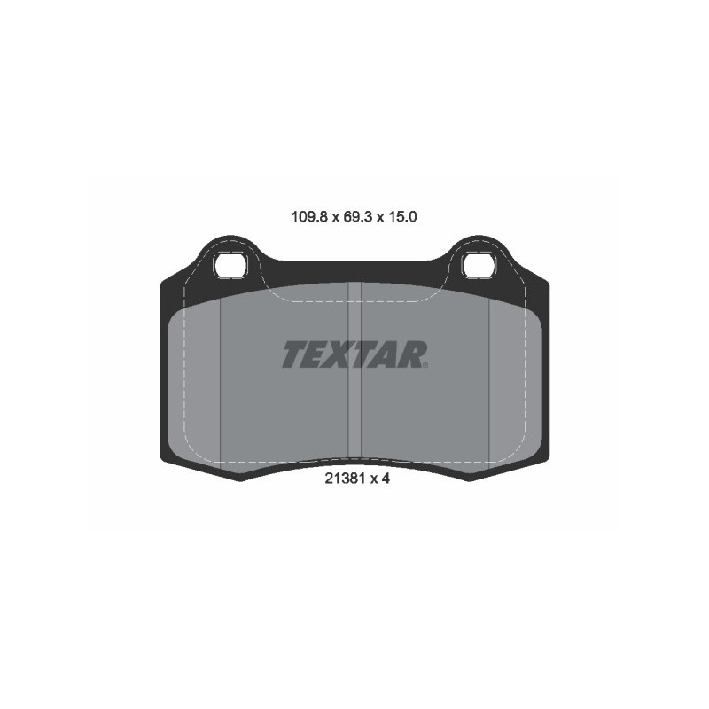 TEXTAR 2138102 Brake Pads