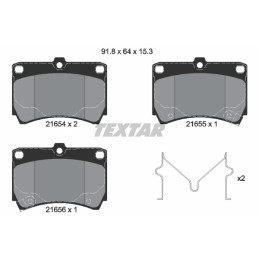 TEXTAR 2165404 Brake Pads
