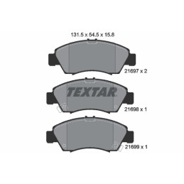 TEXTAR 2169701 Bremsbeläge