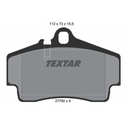 TEXTAR 2179203 Brake Pads