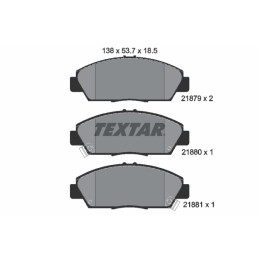 TEXTAR 2187901 Brake Pads