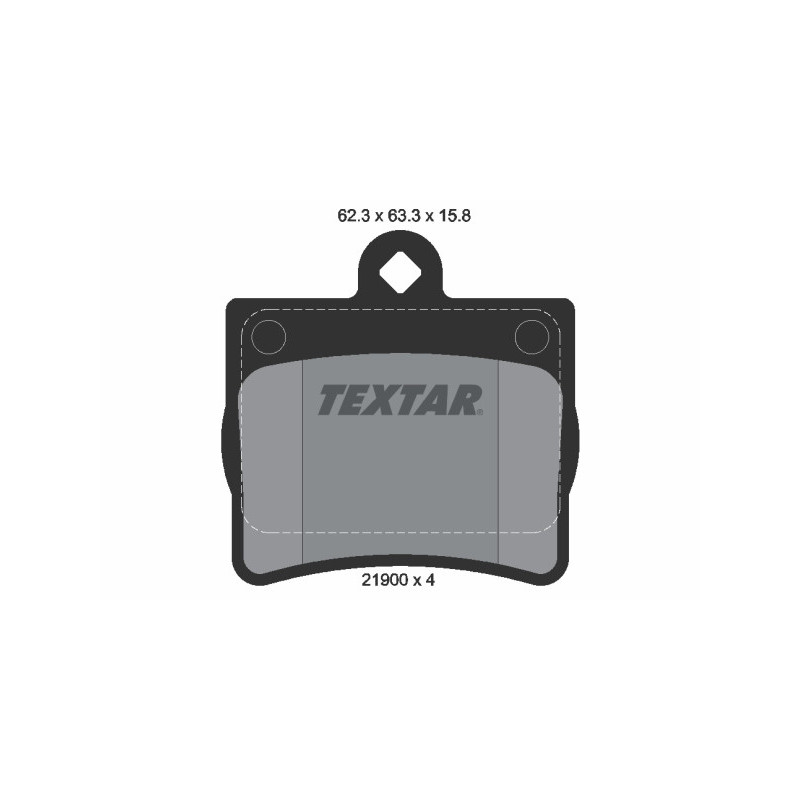 TEXTAR 2190003 Brake Pads