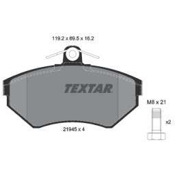 TEXTAR 2194502 Brake Pads
