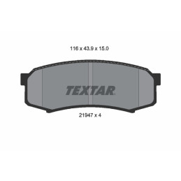TEXTAR 2194701 Brake Pads