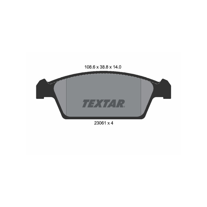 TEXTAR 2306101 Brake Pads