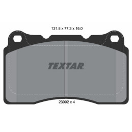 TEXTAR 2309203 Brake Pads