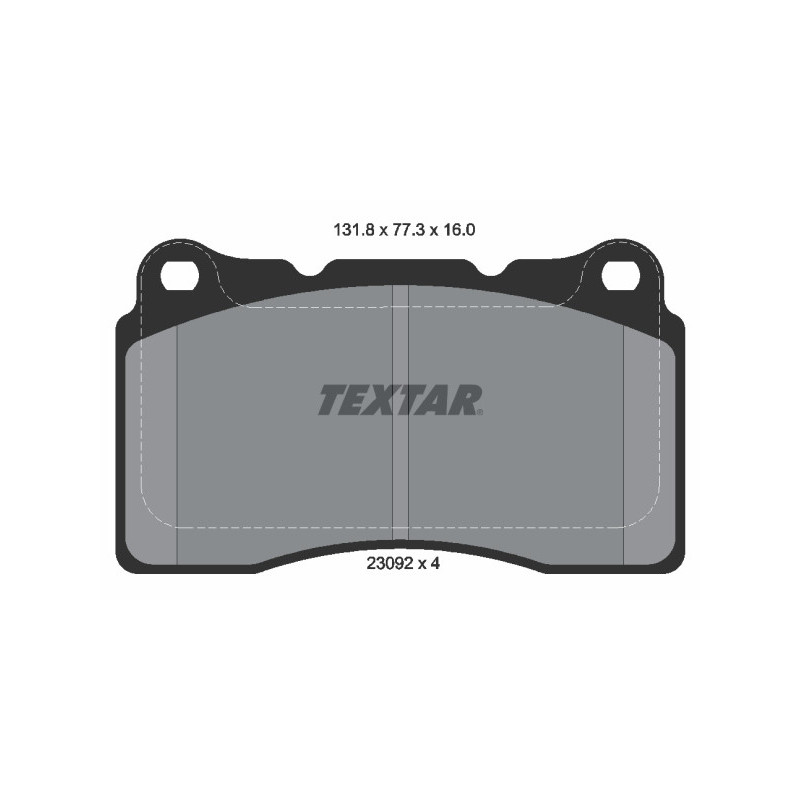 TEXTAR 2309203 Brake Pads