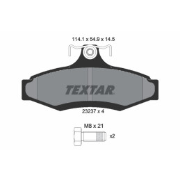 TEXTAR 2323701 Brake Pads