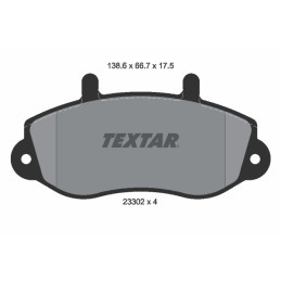 TEXTAR 2330201 Bremsbeläge