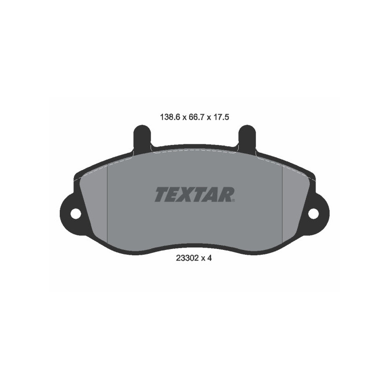 TEXTAR 2330201 Brake Pads
