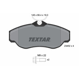 TEXTAR 2345201 Brake Pads