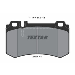 TEXTAR 2347802 Brake Pads