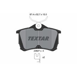 TEXTAR 2352701 Brake Pads