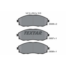 TEXTAR 2353601 Bremsbeläge