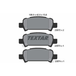 TEXTAR 2357202 Brake Pads